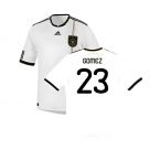 Germany 2010-11 Home Shirt ((Good) S) (GOMEZ 23)