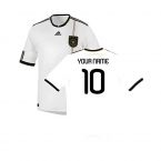 Germany 2010-11 Home Shirt ((Good) S) (Your Name)