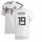 Germany 2018-19 Home Shirt ((Excellent) XL) (Gotze 19)