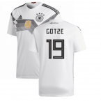 Germany 2018-19 Home Shirt ((Excellent) XL) (Gotze 19)