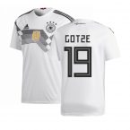 Germany 2018-19 Home Shirt ((Good) M) (Gotze 19)