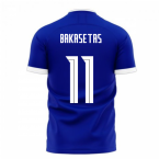 Greece 2023-2024 Away Concept Football Kit (Libero) (BAKASETAS 11)