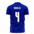 Greece 2023-2024 Away Concept Football Kit (Libero) (MANOLAS 4)