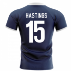 2023-2024 Scotland Flag Concept Rugby Shirt (Hastings 15)