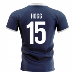 2024-2025 Scotland Flag Concept Rugby Shirt (Hogg 15)