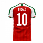 Hungary 2023-2024 Home Concept Football Kit (Libero) (PUSKAS 10)