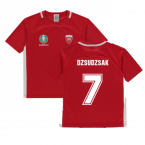 Hungary 2021 Polyester T-Shirt (Red) - Kids (DZSUDZSAK 7)