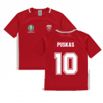Hungary 2021 Polyester T-Shirt (Red) - Kids (PUSKAS 10)