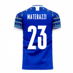 Italy 2023-2024 Home Concept Football Kit (Libero) (MATERAZZI 23)