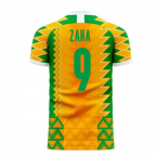 Ivory Coast 2023-2024 Home Concept Football Kit (Libero) (ZAHA 9)
