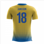 2023-2024 Sweden Airo Concept Home Shirt (Jansson 18)