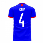 Japan 2024-2025 Home Concept Football Kit (Airo) (HONDA 4)