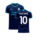 Lazio 2023-2024 Away Concept Football Kit (Viper) (Your Name) - Womens