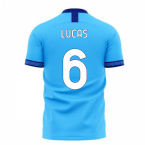 Lazio 2023-2024 Home Concept Football Kit (Libero) (LUCAS 6)