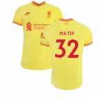 Liverpool 2021-2022 3rd Shirt (Kids) (MATIP 32)