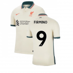 Liverpool 2021-2022 Away Shirt (Kids) (FIRMINO 9)
