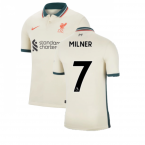 Liverpool 2021-2022 Away Shirt (Kids) (MILNER 7)