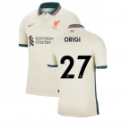 Liverpool 2021-2022 Away Shirt (Kids) (ORIGI 27)