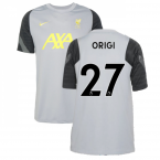 Liverpool 2021-2022 CL Training Shirt (Wolf Grey) - Kids (ORIGI 27)