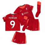 Liverpool 2021-2022 Home Little Boys Mini Kit (FOWLER 9)