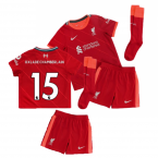 Liverpool 2021-2022 Home Little Boys Mini Kit (CHAMBERLAIN 15)