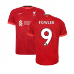 Liverpool 2021-2022 Home Shirt (FOWLER 9)