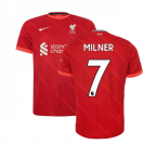 Liverpool 2021-2022 Home Shirt (MILNER 7)