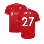 Liverpool 2021-2022 Home Shirt (ORIGI 27)