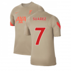 Liverpool 2021-2022 Training Shirt (Mystic Stone) (SUAREZ 7)