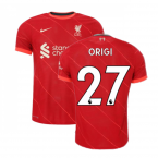 Liverpool 2021-2022 Vapor Home Shirt (Kids) (ORIGI 27)