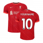 Liverpool 2021-2022 Vapor Home Shirt (Your Name)