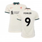 Liverpool 2021-2022 Womens Away Shirt (FOWLER 9)
