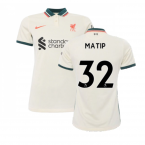 Liverpool 2021-2022 Womens Away Shirt (MATIP 32)