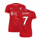 Liverpool 2021-2022 Womens Home (SUAREZ 7)