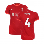 Liverpool 2021-2022 Womens Home (VIRGIL 4)