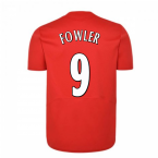 Liverpool FC 2005 Istanbul Home Shirt (FOWLER 9)