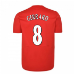 Liverpool FC 2005 Istanbul Home Shirt (GERRARD 8)