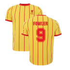 Liverpool Heritage 1982 Yellow Away Tee (FOWLER 9)