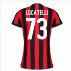 2017-2018 AC Milan Womens Home Shirt (Locatelli 73)