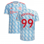 Man Utd 2021-2022 Away Shirt (Kids) (FERGUSON 99)