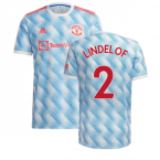 Man Utd 2021-2022 Away Shirt (LINDELOF 2)