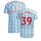 Man Utd 2021-2022 Away Shirt (McTOMINAY 39)