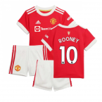Man Utd 2021-2022 Home Baby Kit (ROONEY 10)