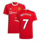 Man Utd 2021-2022 Home Shirt (BECKHAM 7)