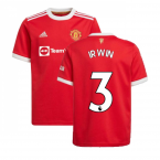 Man Utd 2021-2022 Home Shirt (Kids) (IRWIN 3)