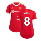 Man Utd 2021-2022 Home Shirt (Ladies) (MATA 8)