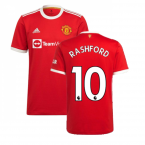 Man Utd 2021-2022 Home Shirt (RASHFORD 10)