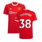 Man Utd 2021-2022 Home Shirt (TUANZEBE 38)