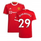 Man Utd 2021-2022 Home Shirt (WAN BISSAKA 29)