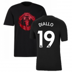 Man Utd 2021-2022 Tee (Black) (AMAD 19)